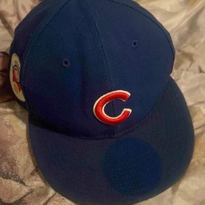 Cubs fitted hat